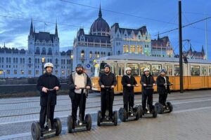3 Hours Budapest Segway Grand City Tour Buda, Margaret and Pest - Pest highlights: Parliament area, Liberty Square, and basilica views