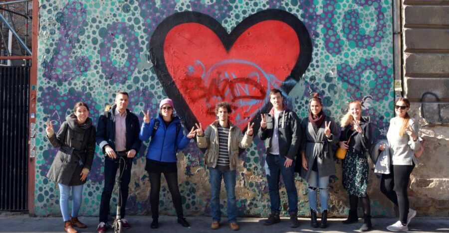 Alternative Budapest Walking Tour - Meeting at the pale yellow Lutheran Church and the walking reality