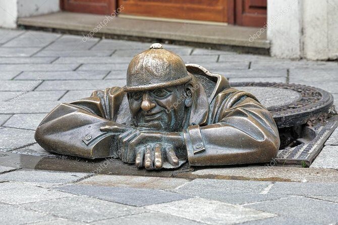 Bratislava, one day private trip from Budapest with guide! - Presidential Palace, plus Theatre Square and the Fontain Ganymed