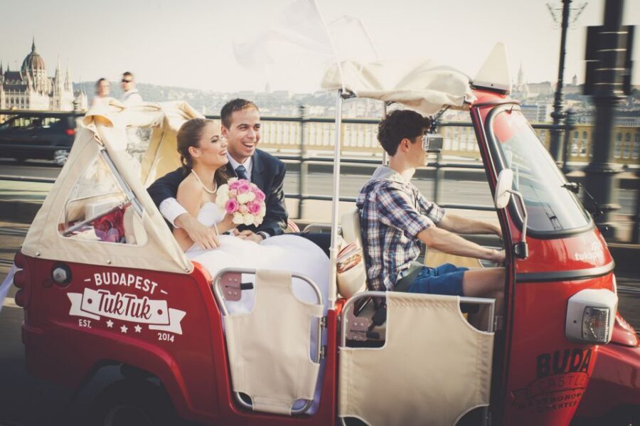 Budapest: 2-Hour Private TukTuk Tour - Arriving at Buda Castle: palace views and real Castle Bazaar time