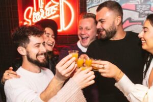 Budapest: Bar Crawl with a Local Guide - Klauzál tér Stop: Your Fröccs Toast and the First Guided Break