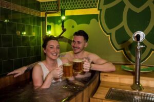 Budapest BeerSpa with Unlimited Beer and Optional Széchenyi Bath - Your 45 minutes in the beer tub: what’s included and what to expect