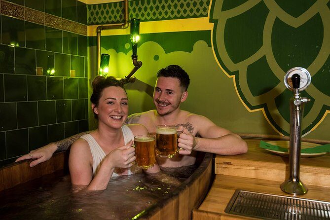 Budapest BeerSpa with Unlimited Beer and Optional Széchenyi Bath - Your 45 minutes in the beer tub: what’s included and what to expect
