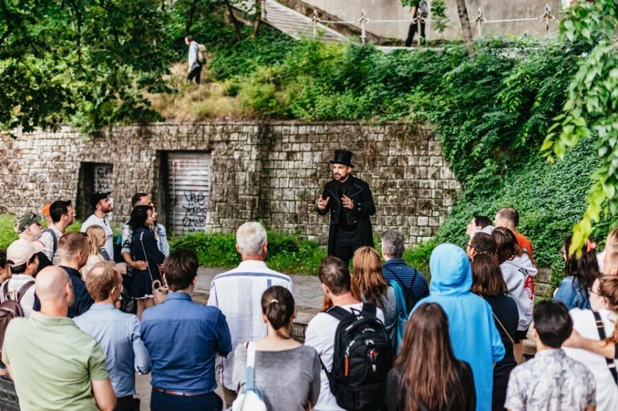 Budapest: Buda Castle District Vampires and Myths Night Tour - Price and value: $23 is mostly for the performance and the route