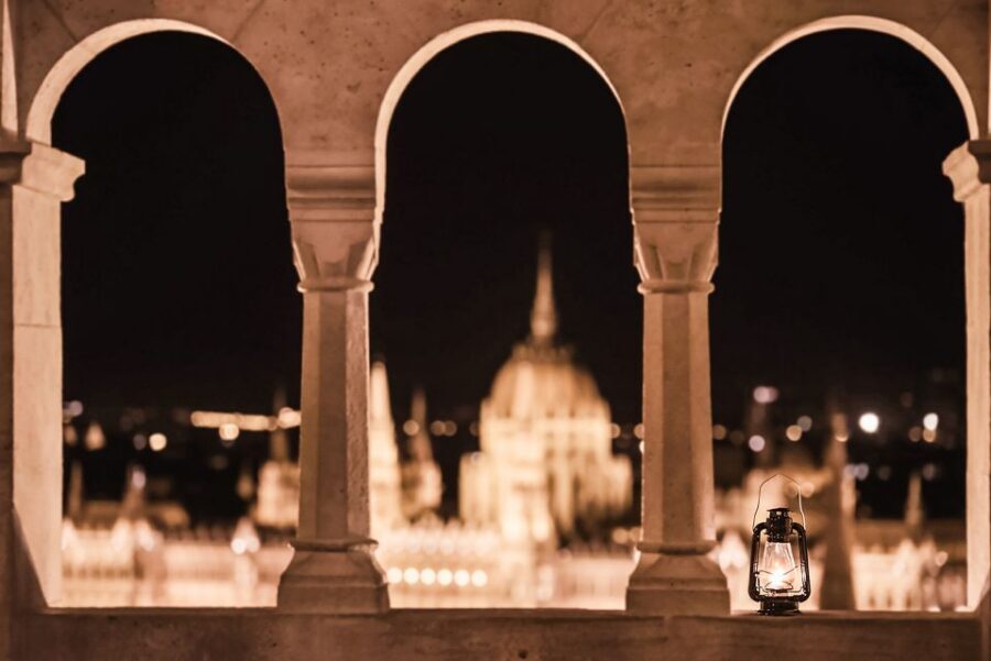 Budapest: Buda Castle District Vampires and Myths Night Tour - Prince Eugene statue: history you can read in stone