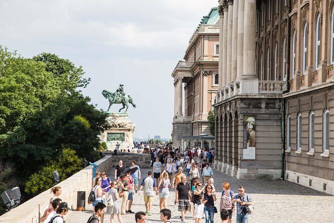 Budapest Castle Walk - National Széchényi Library area: the golden age question no one expects
