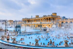 Budapest: City Park Self-Guided Walking Tour - Stop 4: Finish by Széchenyi Baths for Budapest’s thermal wow factor