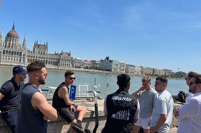 Budapest City Segway / Sightseeing Tours Buda+Pest - Danube Flow and Island Views: Margaret Island, Bridges, and the Budapest Eye