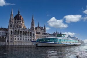 Budapest Danube Cruise with Drink, Audio Guide, Margaret Island - What The Boat Feels Like: Glass Walls, Open-Air When The Weather Plays Along