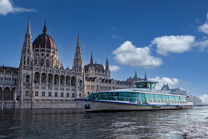 Budapest Danube Cruise with Drink, Audio Guide, Margaret Island - What The Boat Feels Like: Glass Walls, Open-Air When The Weather Plays Along