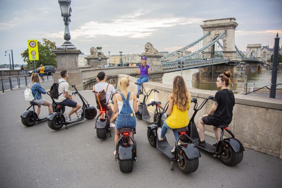 Budapest: E-Scooter Top Sights Tour with Fisherman's Bastion - Entering Budapest’s Castle District by MonsteRoller