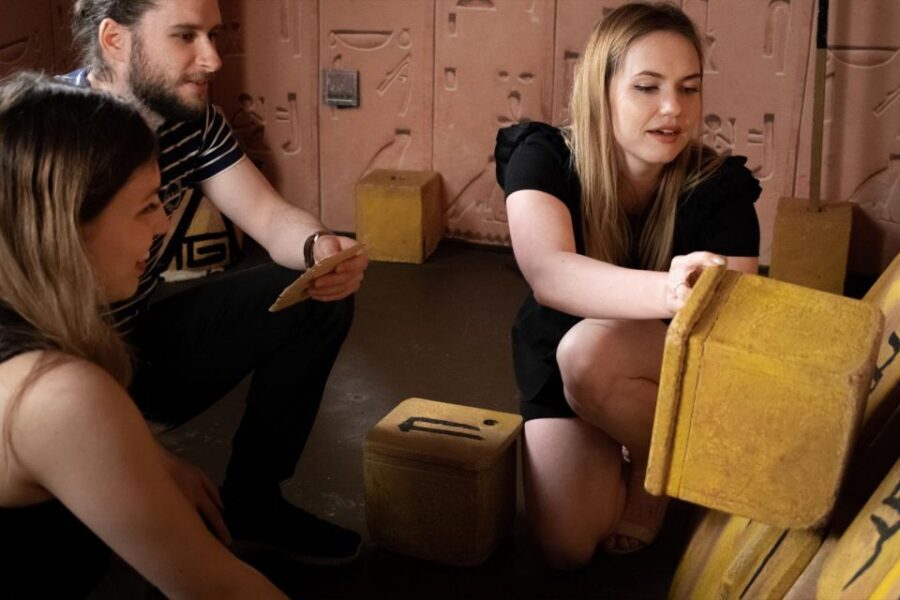 Budapest: Escape Room game - Egyptian Adventure - Meeting at Scavenger Escape: Check-In That Starts You Off Right