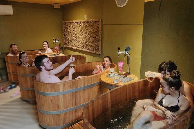 Budapest Exclusive Thermal Spa LUKACS LUXURIOUS PRIVATE BEER BATH - Unlimited beer service: how the experience stays fun