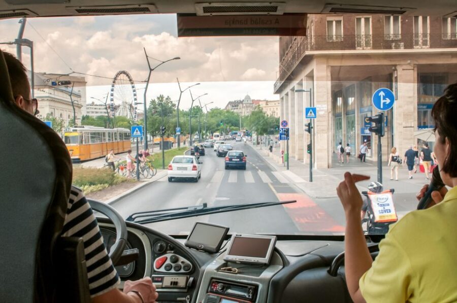 Budapest: Floating Bus Tour by Land and Water - The Danube Plunge Moment: The Main Event