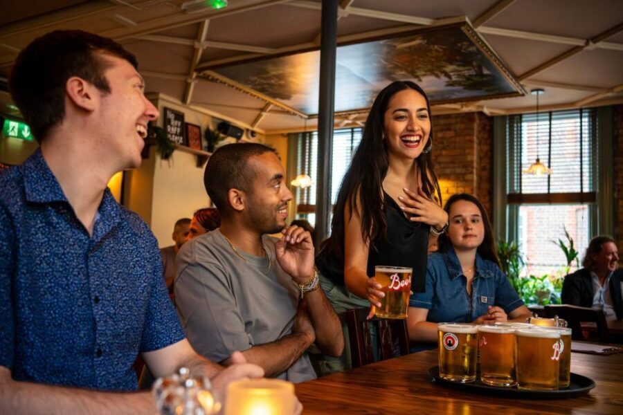 Budapest: Guided Bar Crawl Walking Tour - Meeting point: starting at the Ferris Wheel of Budapest