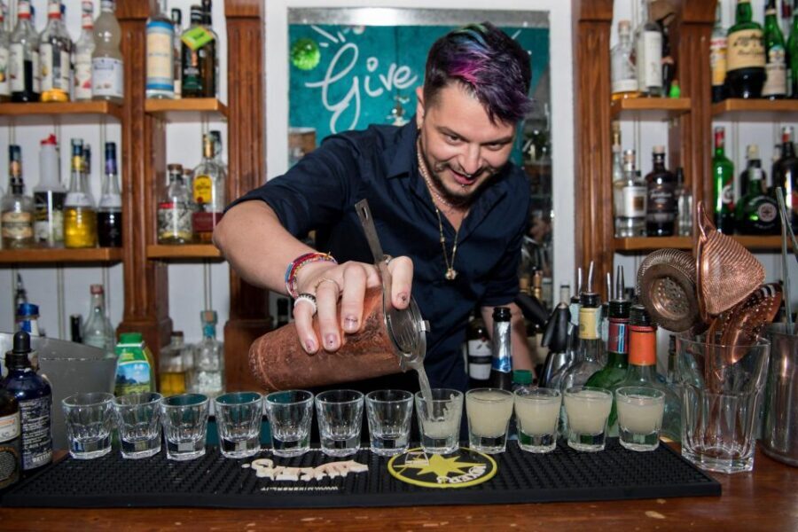 Budapest: Guided Bar Crawl Walking Tour - Füge Udvar finish: the night keeps going after the walking part