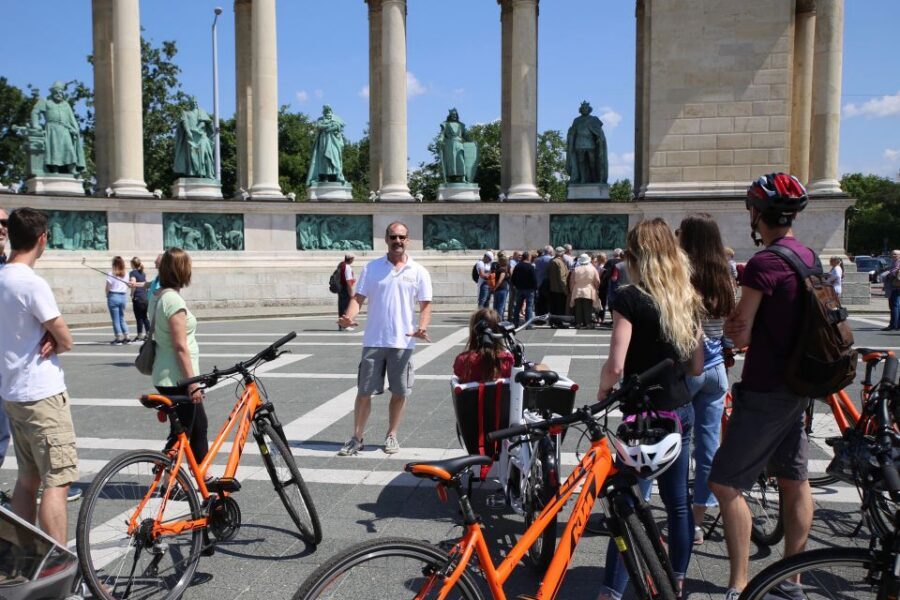 Budapest: Historic Downtown Bicycle Ride with Scenic Views - Chain Bridge to Buda: the view shift you came for
