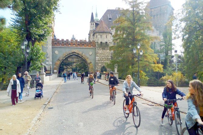 Budapest Historic Downtown Bicycle Tour in small groups - Heroes’ Square: history you can see at once