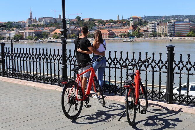 Budapest: Historic Downtown ride on E-Bicycles Buda & Pest - City Park Stops: Vajdahunyad Castle and the Szechenyi Baths Area