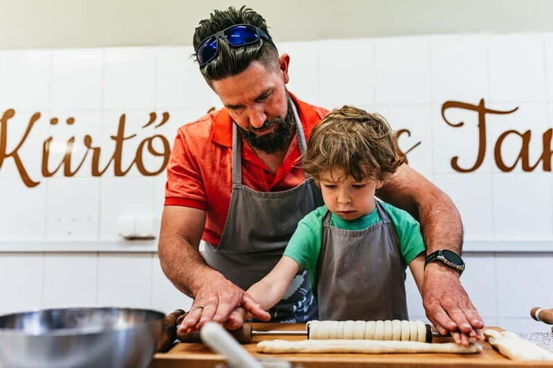 Budapest: Hungarian Chimney Cake Workshop in the City Center - Taking home 3 chimney cakes, a certificate, and the recipe
