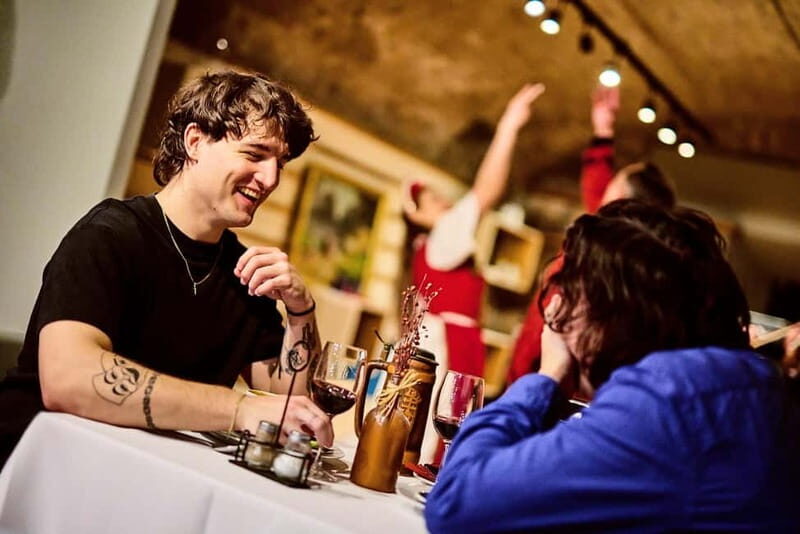 Budapest: Hungarian Folk Dance & Concert with Dinner Option - The exact flow of the evening: welcome drink, two acts, intermission