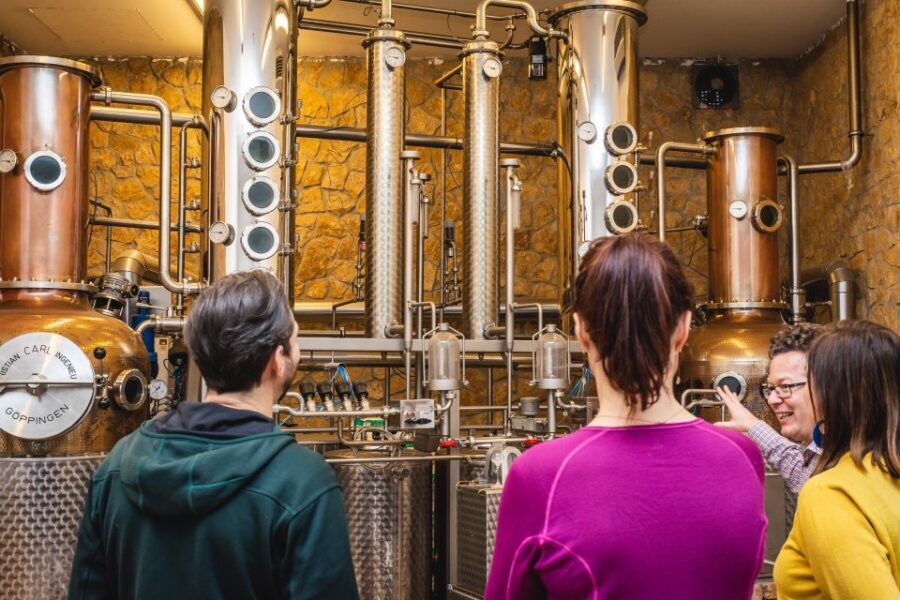 Budapest: Hungarian Whisky, Gin, and Pálinka Tasting - The historic distillery part: what makes Agárdi special