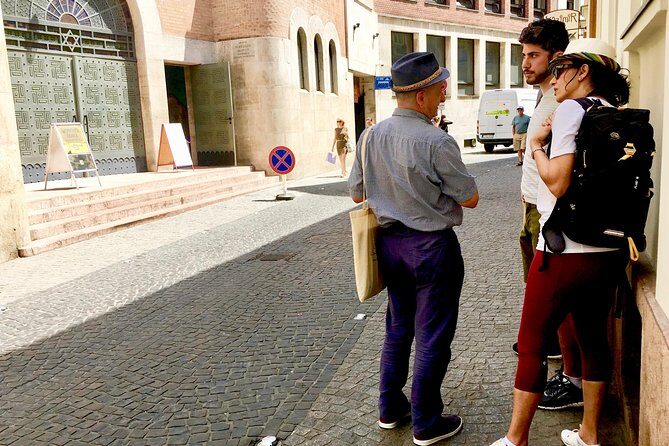 Budapest Jewish Heritage: Synagogues, Shoes, Secrets & Flódni - Entering Budapest’s Jewish Quarter with a guide who connects the dots