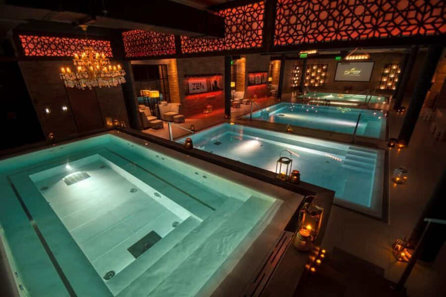 Budapest: Massage 60/75/90 min +Unlimit Bath Mandala Day Spa - Pools, jacuzzi, sauna, and steam: building your personal heat-and-water loop