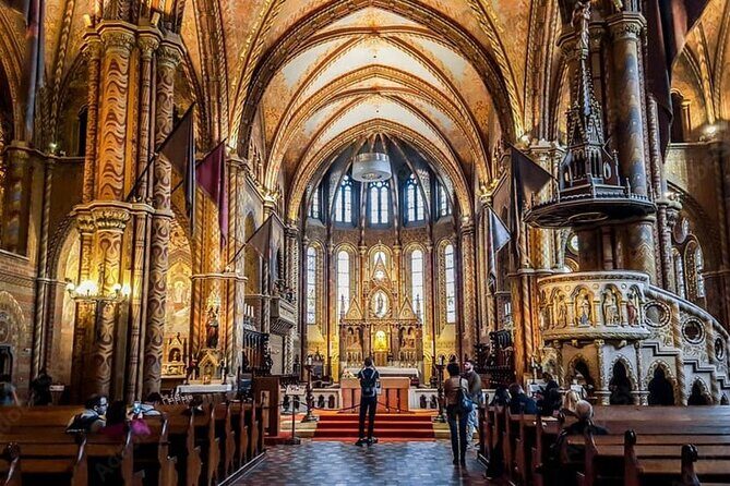 Budapest: Matthias Church Entry Ticket - Neo-Gothic exterior and the Zsolnay roof that steals the show