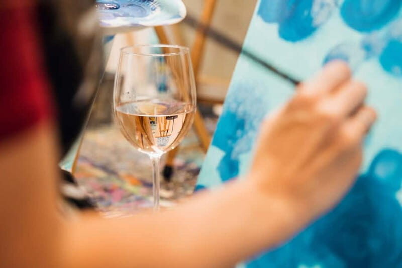 Budapest: Paint and sip experience - Wine, social energy, and why the group size affects your vibe