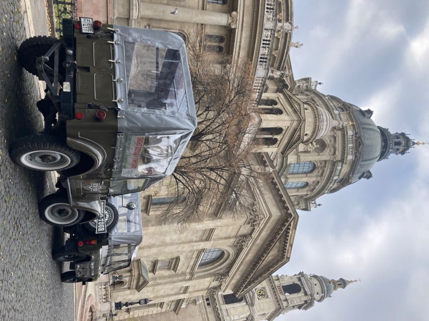 Budapest: Private City Tour with a Vintage Russian Jeep - Fisherman’s Bastion: the Parliament-and-river panorama moment