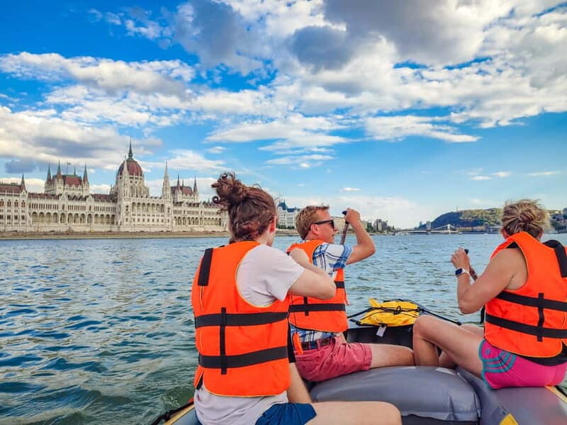 Budapest Rafting - Sunset Cruise - The raft, the safety basics, and why this feels approachable