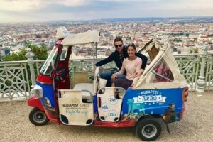 Budapest Romantic Private Tuk Tuk Tour - Károlyi Garden and the 5th-district palaces