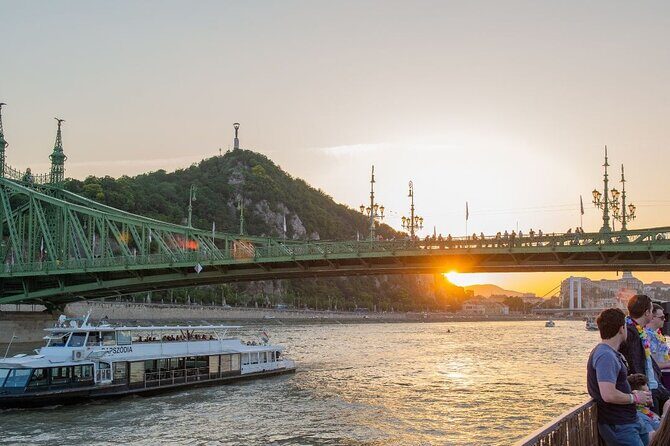 Budapest Sip and Sail Danube Cruise with Unlimited Prosecco - Music, mingling, and the social vibe (without being a full party)
