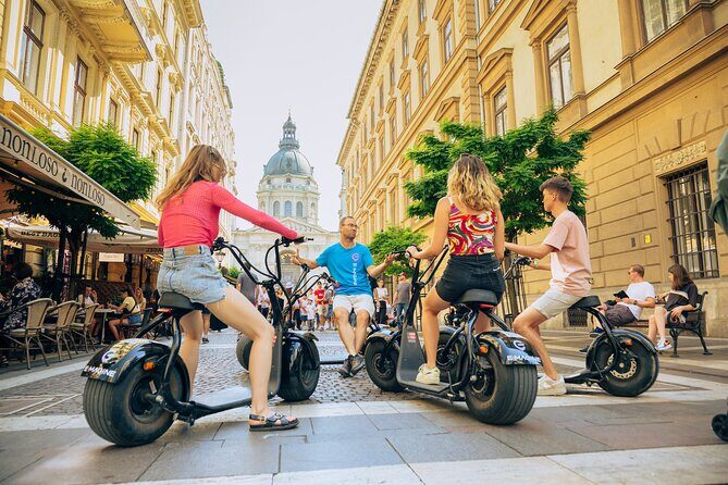 Budapest Small-Group Guided Tour on MonsteRoller e-Scooter - Buda Castle District: outside views you can actually enjoy