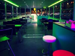 Budapest: Stag Party Boat with Beer and Wine - The MS Klara: what the boat setup means for your group