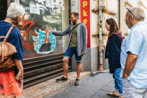 Budapest: Street Art and Underground Movements Walking Tour - Telep-Art Galéria start: the meeting point that sets your brain to notice mode