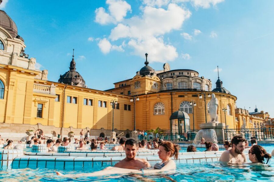 Budapest: Széchenyi Spa Day Ticket with Optional Upgrades - Indoor pools and saunas: where you relax, and where you might notice wear