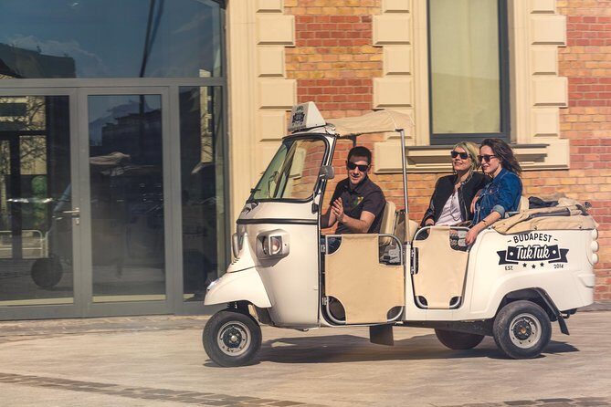 Budapest TukTuk Private Tour with Goulash Soup in the Downtown - Károlyi Garden, Kálvin tér, and the Central Market Hall stop