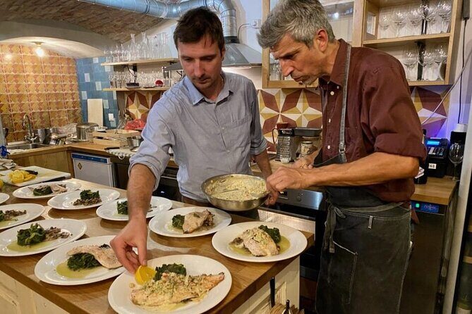 Chef’s Table – Wine Cellar Dinner Party in Budapest - Entering The Tasting Table cellar at 6:00 pm