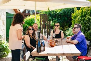 From Budapest: Etyek Wine Tasting Tour with 3-Course Meal - From Central Budapest: Pickup, Van Ride, and the Road Map
