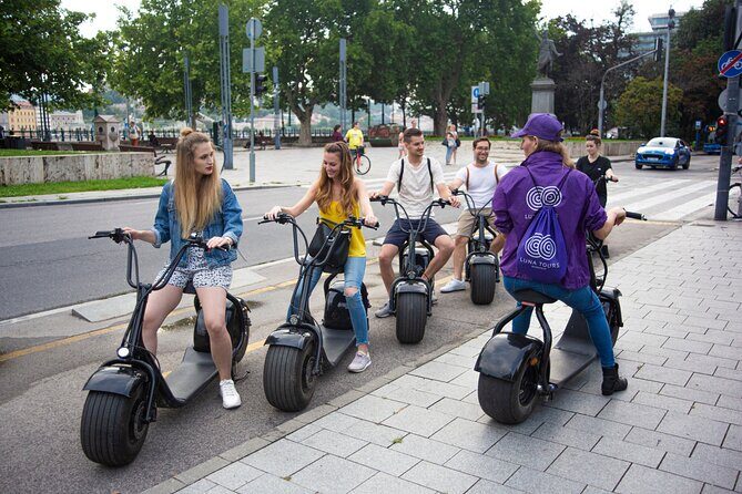 Guided Tours in Budapest on E-Scooter with various routes - Heroes’ Square through Andrássy Avenue and the City Park stretch