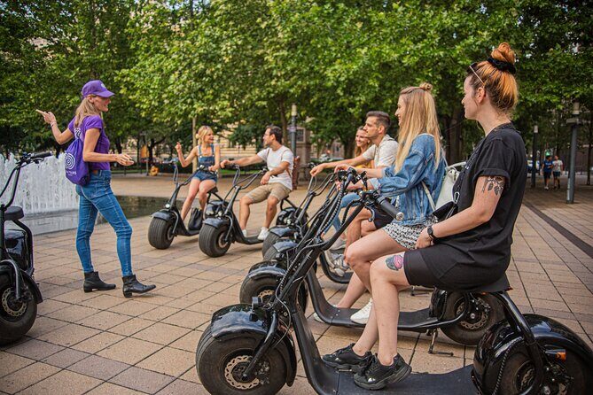 Guided Tours in Budapest on E-Scooter with various routes - Sunset and night panoramas at Citadella