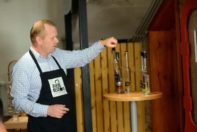 Hungarian pálinka distillery visit and tasting - Behind the scenes at the distillery: see production and ask questions