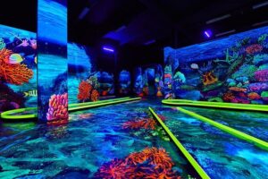 Neonis - 3D Blacklight Minigolf - What Neonis 3D Blacklight Minigolf is really like
