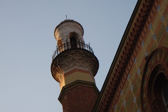 Past and Present of Budapest Jewish District Tour - Rumbach Street Synagogue: restoration, murals, and street-level memory