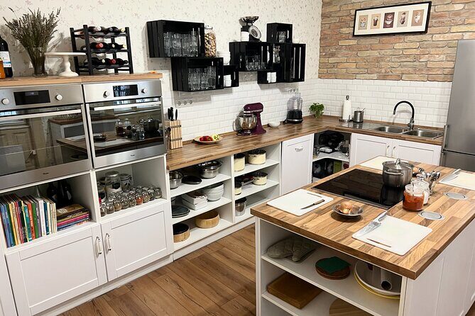 Premium Hungarian Home Cooking Experience with Chef Marti - Central Budapest kitchen time: what it feels like in the studio