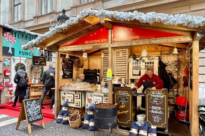 Private Budapest Christmas Market Tour with Chimney Cake & Mulled Wine - Mulled wine and chimney cake: your built-in winter break