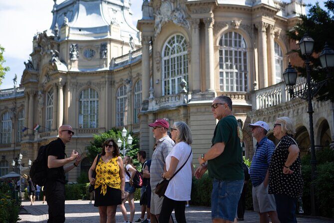 Private Budapest Walking Tour with Cake & Coffee - Széchenyi Baths and Pool: thermal water facts without the fuss