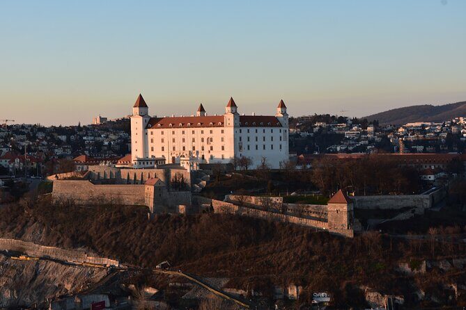 Private day trip from Budapest to Bratislava, Vienna, and back - Stop 1 in Bratislava: Castle views and the Crown Tower story